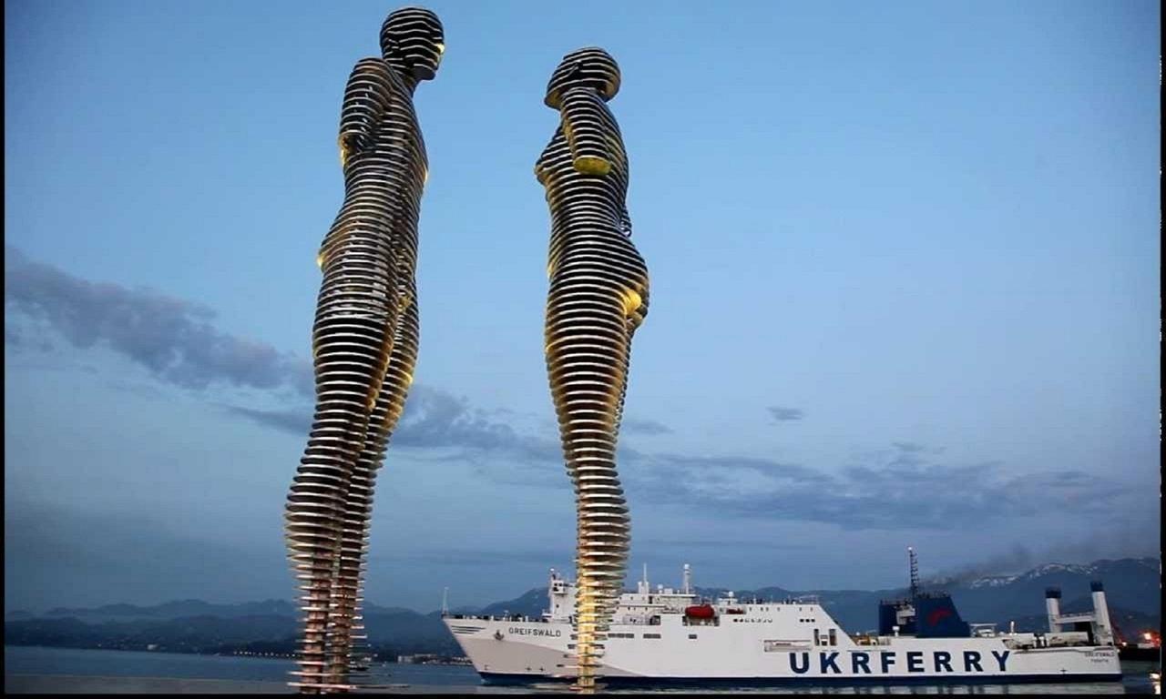 Sea Towers Suite Batumi Bagian luar foto